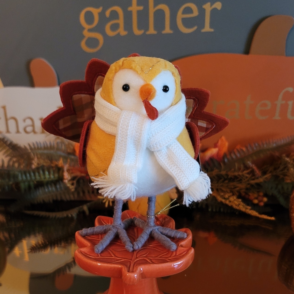 NWT Featherly Friends Turkey Bird Figurine ~Coco~